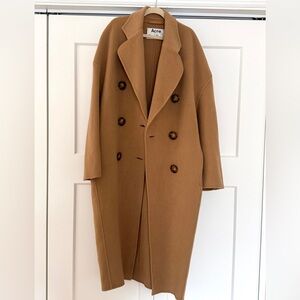 acne studios wool cashmere coat